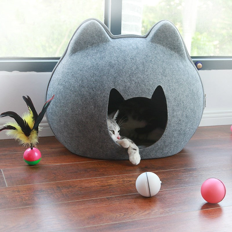 Cat Litter Enclosed Pet Cat House Cat House Cat Bed House Cat Villa Cat Litter